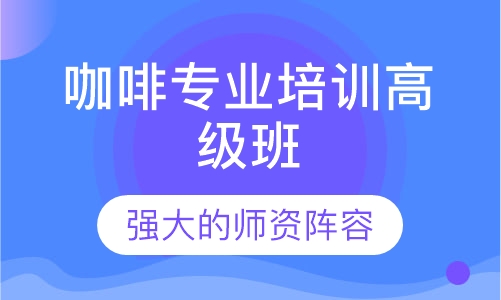 咖啡专业培训高级班