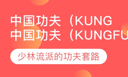 中国功夫（Kungfu）