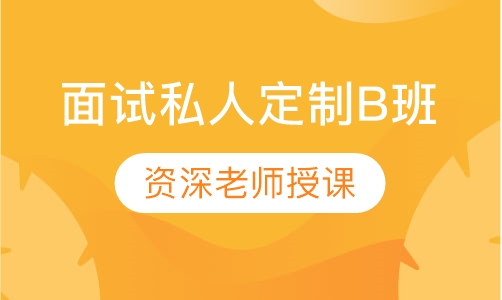 面试私人定制B班