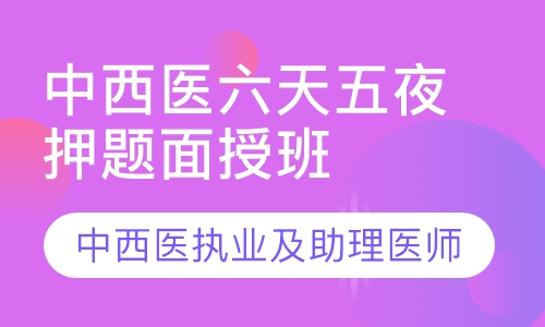 中西医六天五夜面授班