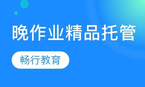 晚作业精品托管班
