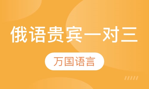 俄语贵宾VIP一对三