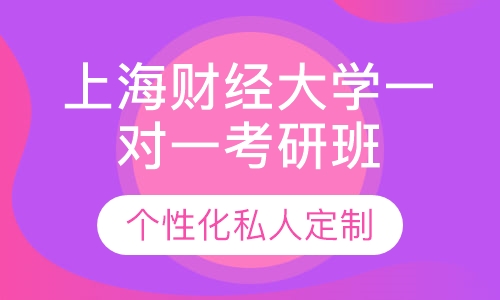 直播课上海财经大学一对一考研辅导班