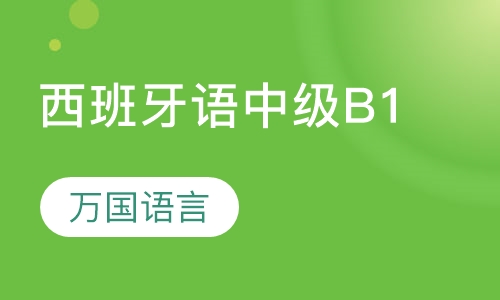 西班牙语中级B1班