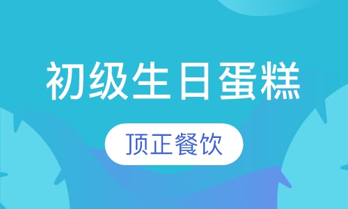 初级生日蛋糕