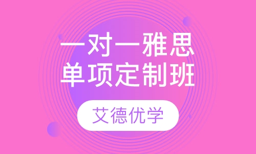 VIP一对一雅思单项定制班