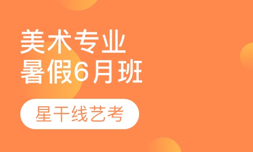美术专业暑假6月班