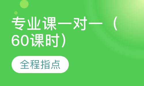 考研专业课一对一标准辅导（60课时）