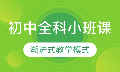 初中全科精品小班课