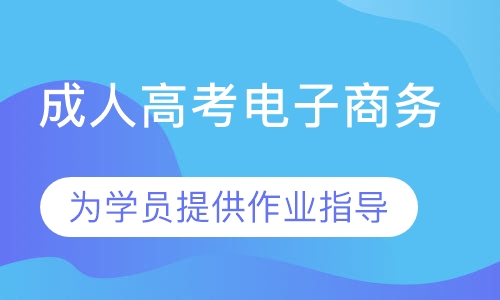 成人高考电子商务