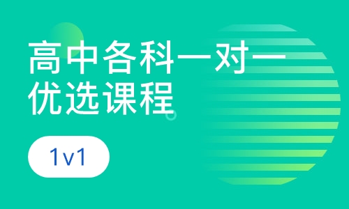 高中各科一对一优选课程