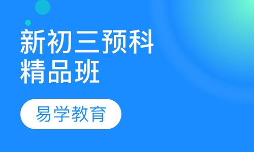 新初三预科精品班