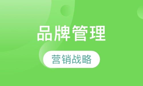 品牌管理与营销战略