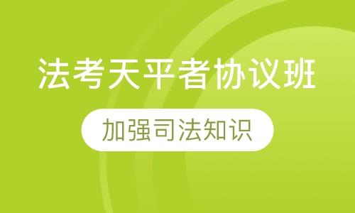 法考天平者协议班