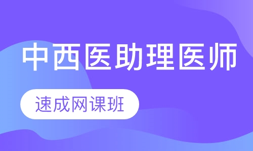 中西医助理医师速成网课班