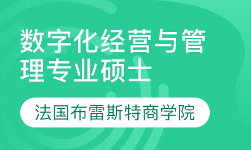 数字化经营与管理专业硕士