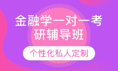 直播课金融学一对一考研辅导班