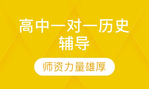 高中一对一历史辅导