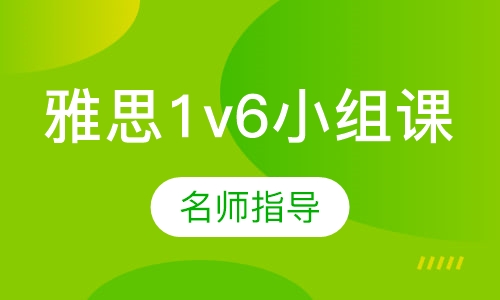 雅思赢 系列1v6小组课