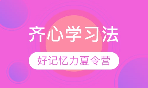 齐心学习法2017年好记忆力夏令营