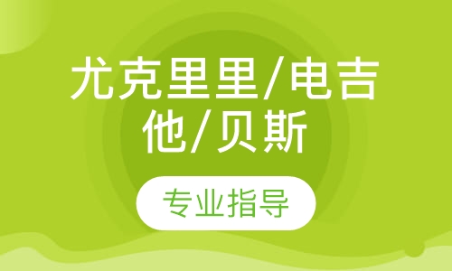 尤克里里/电吉他/贝斯一对一