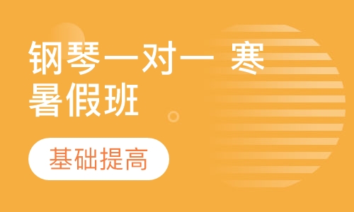 钢琴一对一 寒暑假班