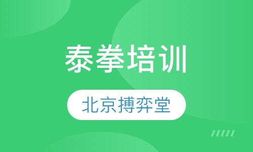 泰拳培训