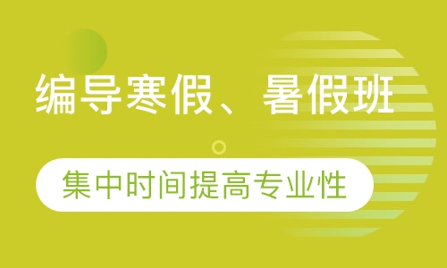 编导制作（艺考）寒、暑假班