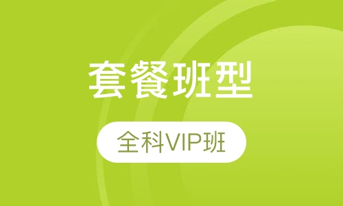 录播课+直播课套餐班型全科VIP班