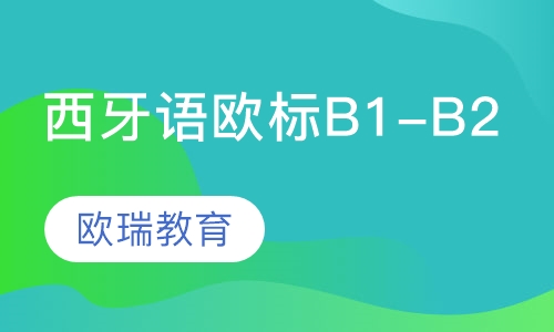 西班牙语欧标B1-B2班