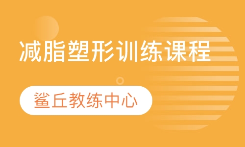 减脂塑形训练课程