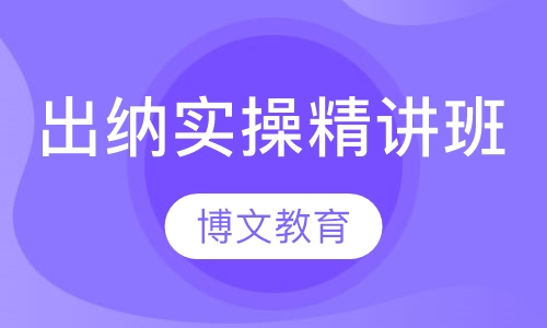 出纳实操精讲班