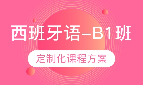 西班牙语-B1班
