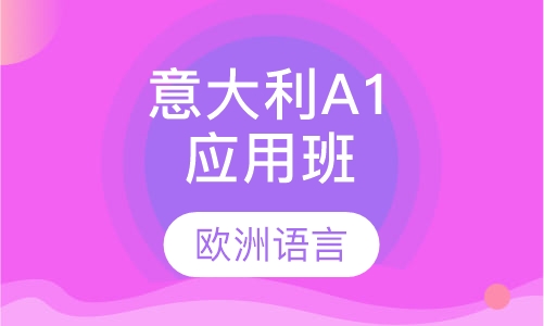 意大利A1应用班