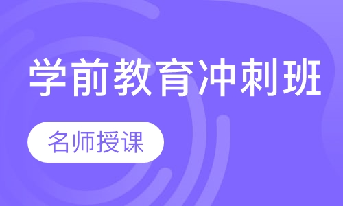 学前教育冲刺班