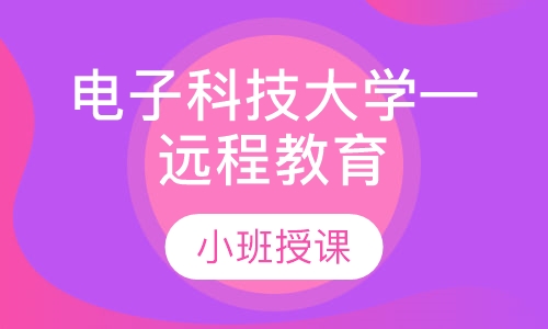 电子科技大学—远程教育