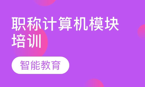 职称计算机模块培训