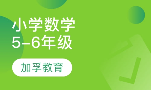 小学5-6年级数学辅导