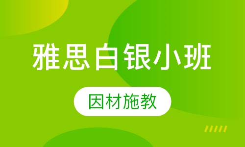 雅思白银小班