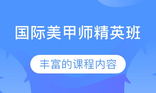 国际美甲师精英班