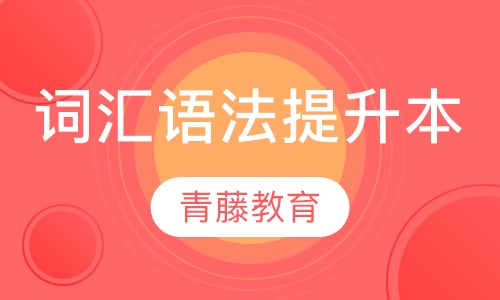 词汇语法提升本