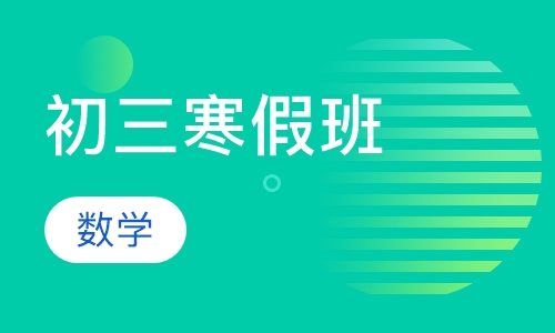 初三数学寒假班