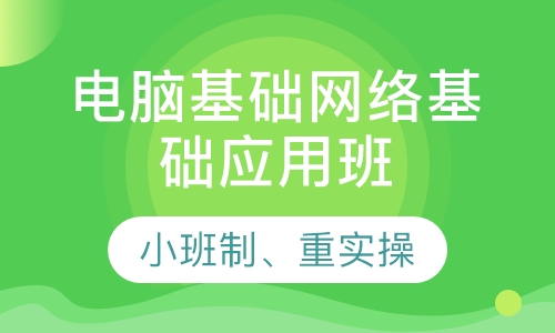 电脑基础网络基础应用班