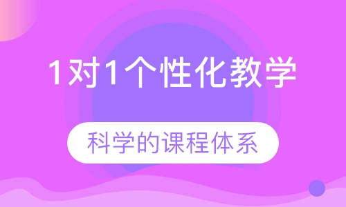 1对1个性化教学