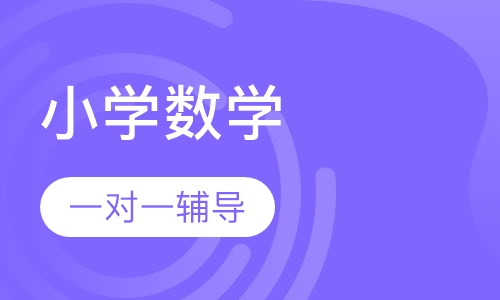 小学数学一对一辅导