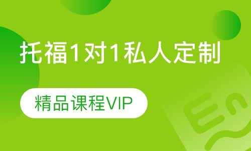 托福1对1私人定制 精品课程VIP