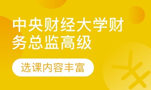 中央财经大学财务总监高级研修班