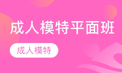 成人模特平面班