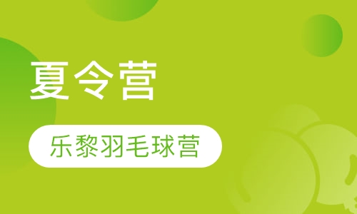 乐黎羽毛球营