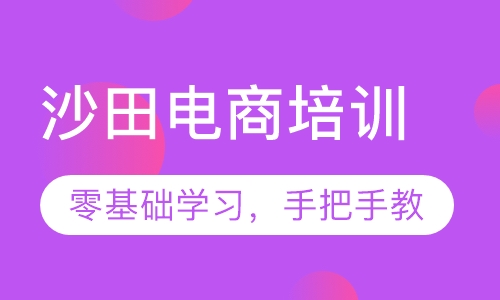 双师课+录播课+直播课东莞沙田哪里有电商培训？